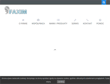 Tablet Screenshot of faxim.pl